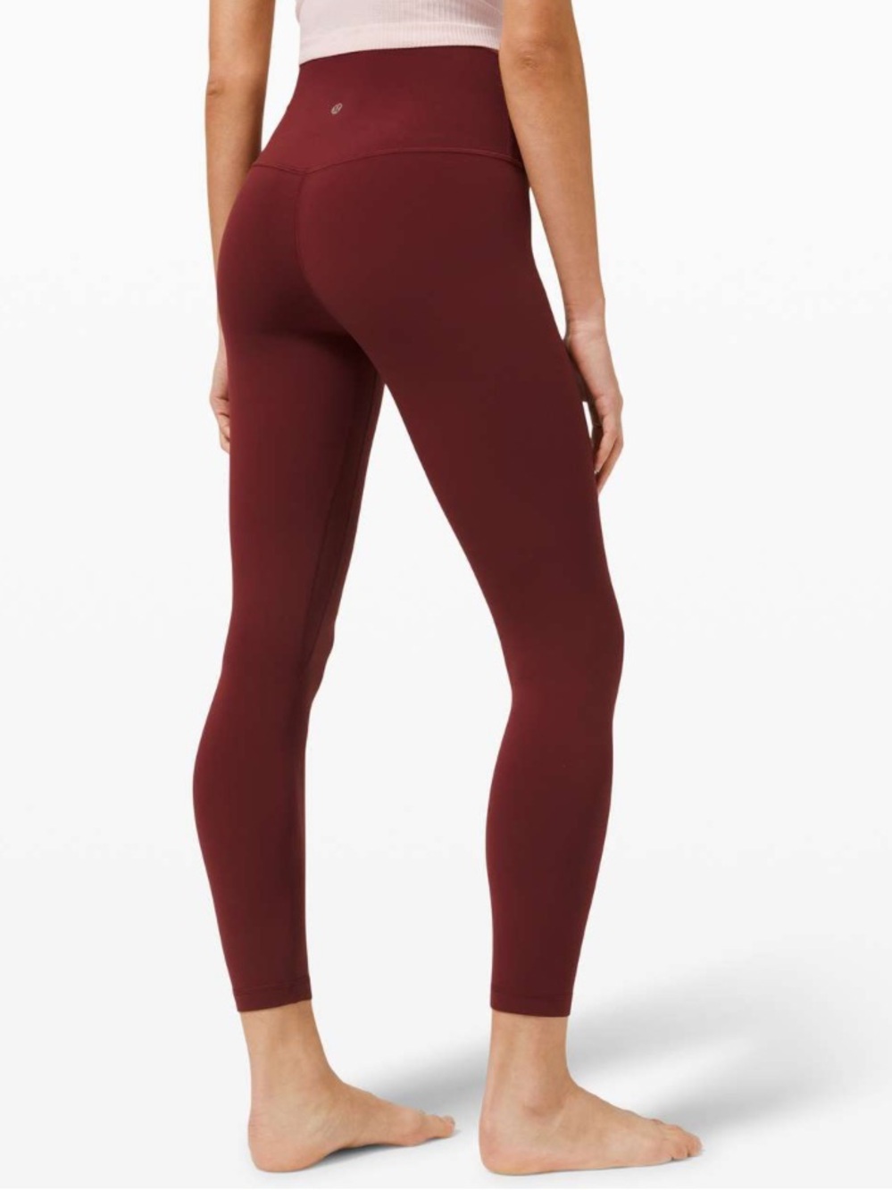 Lululemon Align Pant 25" Red Merlot size 4